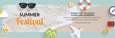 Travel Twitter Header design