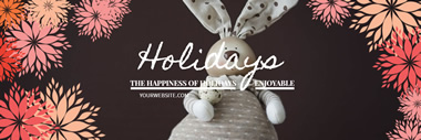 Holiday Twitter Header design