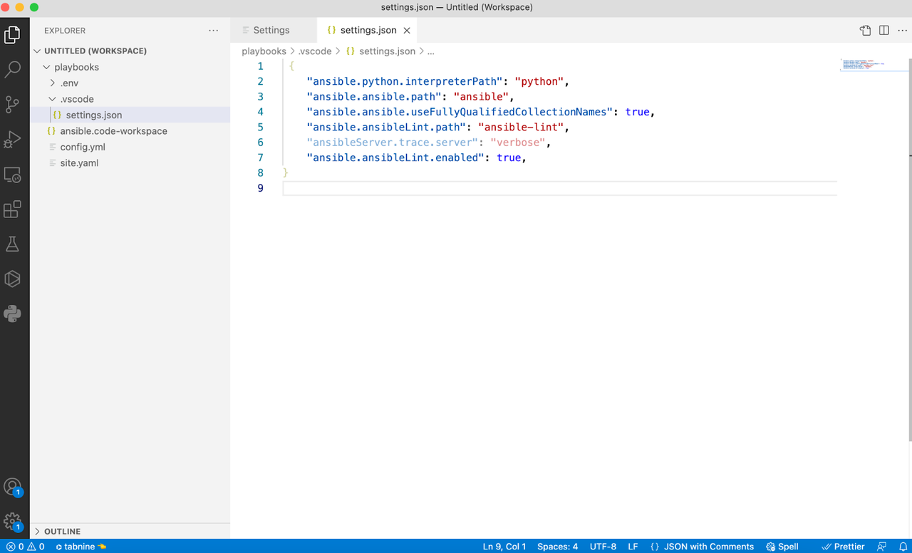 vscode extension screenshot